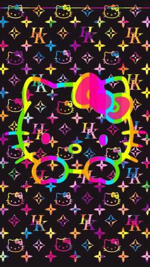 Hello Kitty x Louis Vuitton  Hello kitty iphone wallpaper, Hello