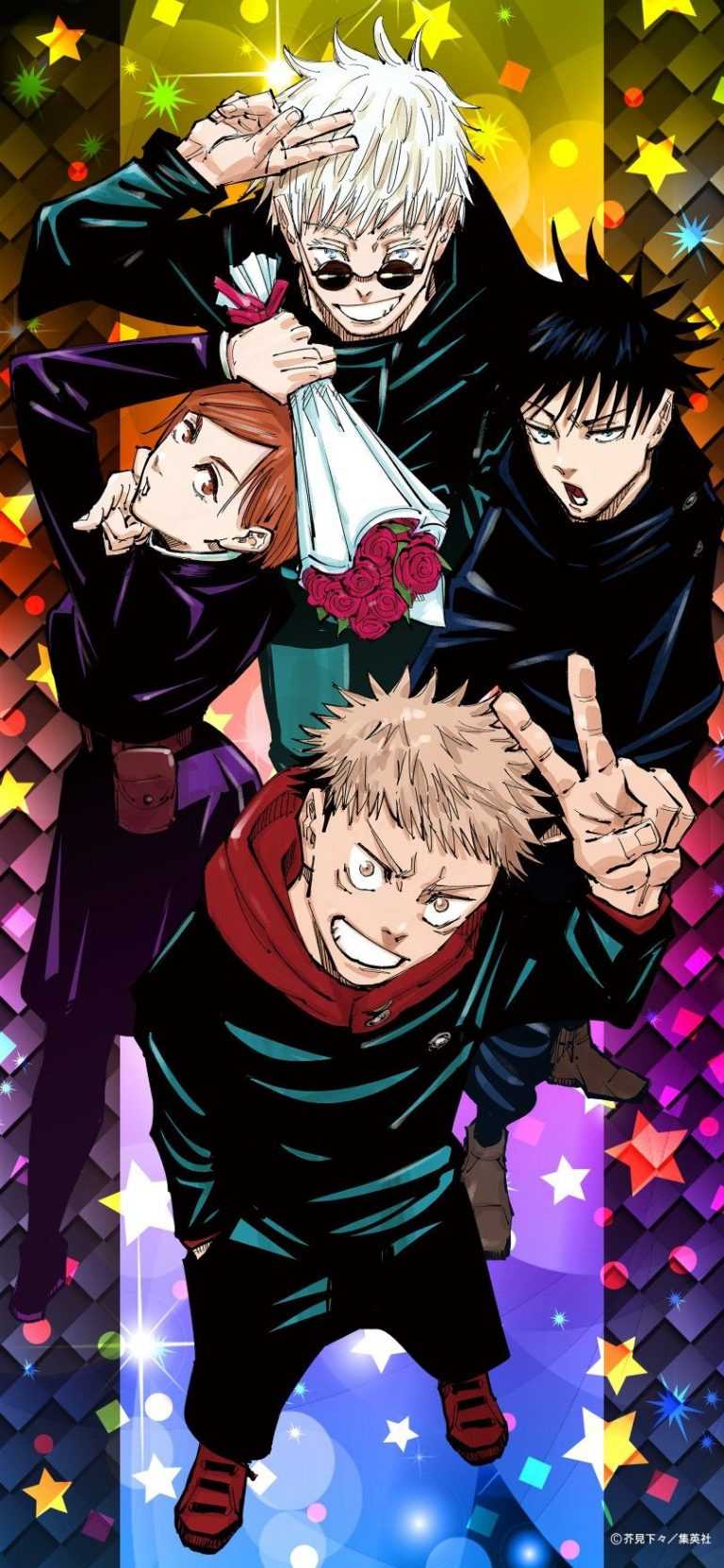 Jujutsu kaisen обои на телефон