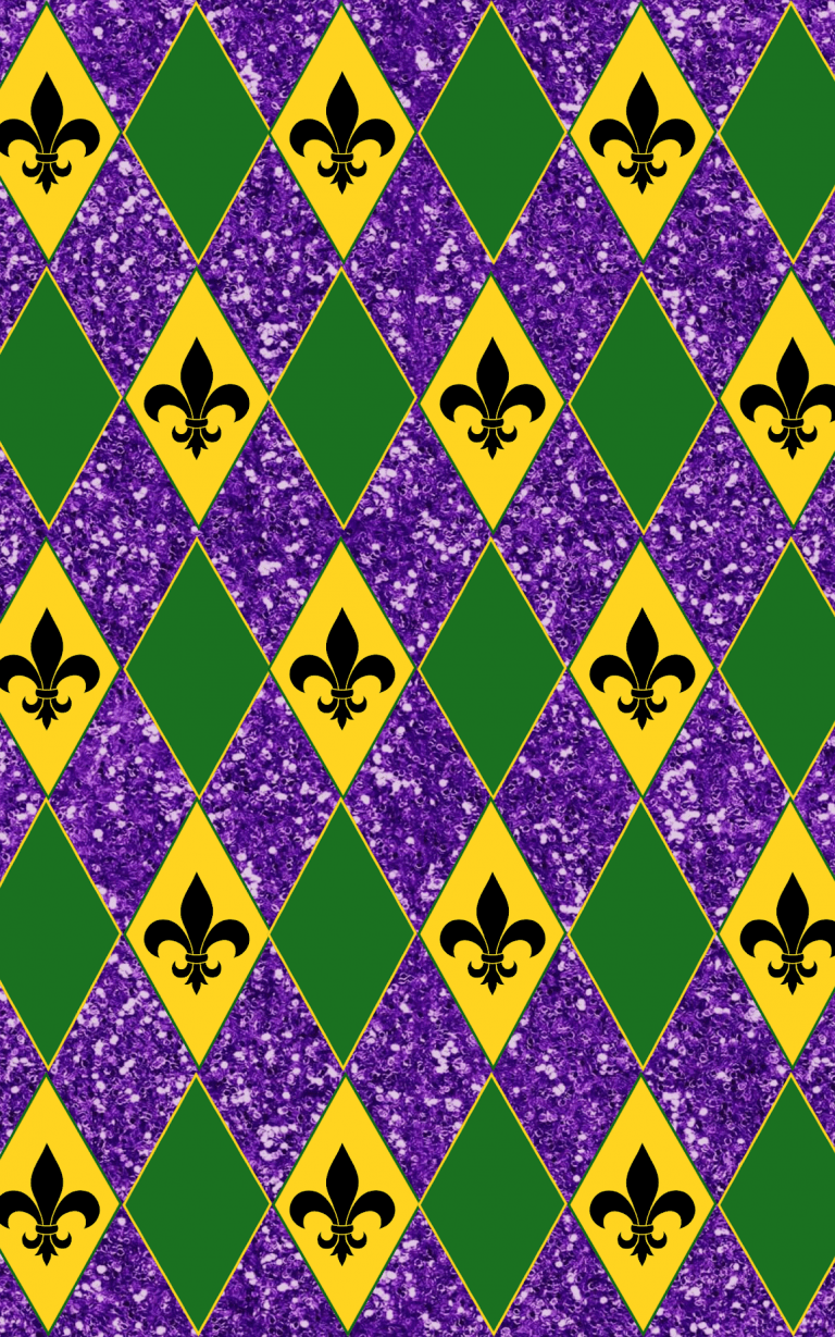 mardi gras toile wallpaper