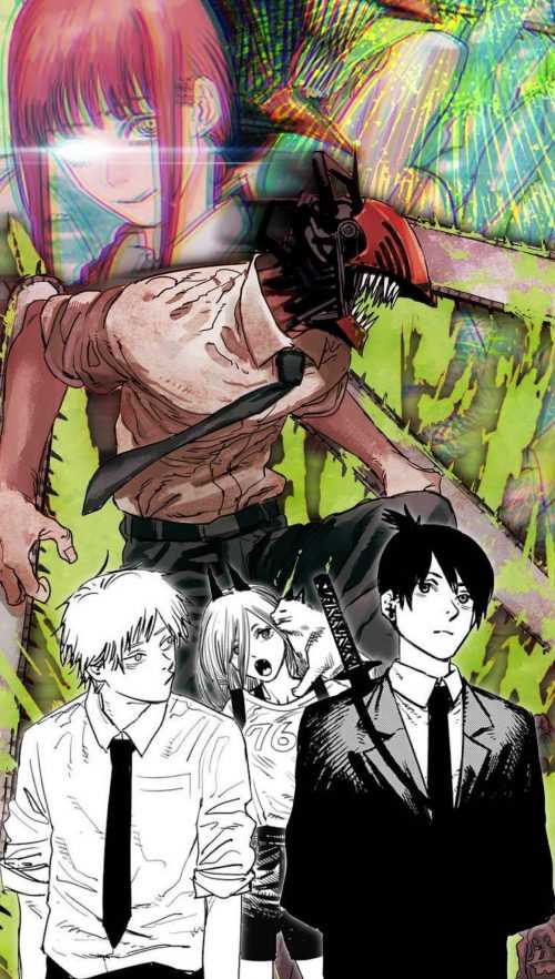 Chainsaw man обои на телефон