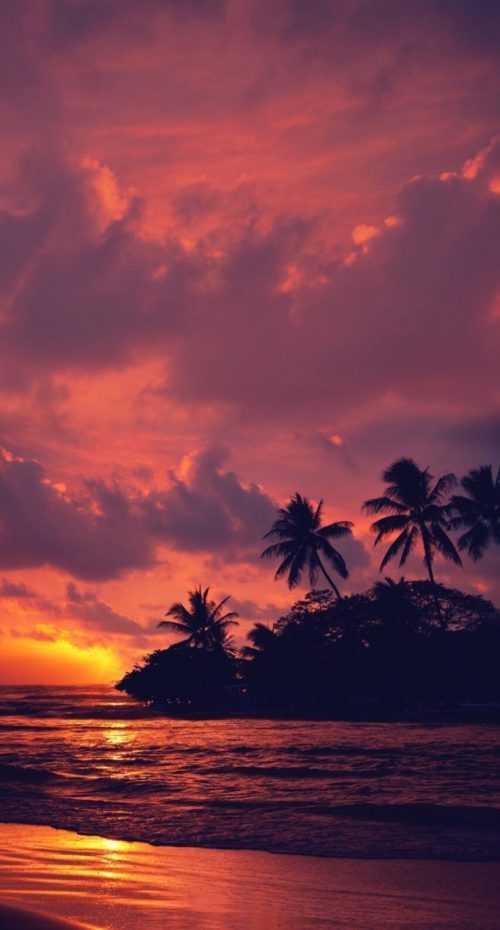 Sunset Beach Wallpaper - iXpap