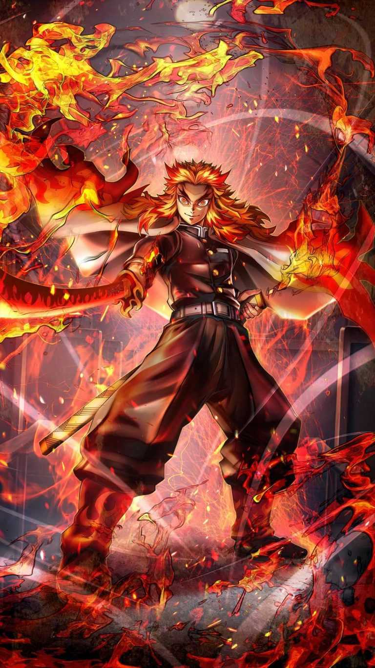 HD Rengoku Wallpaper - iXpap