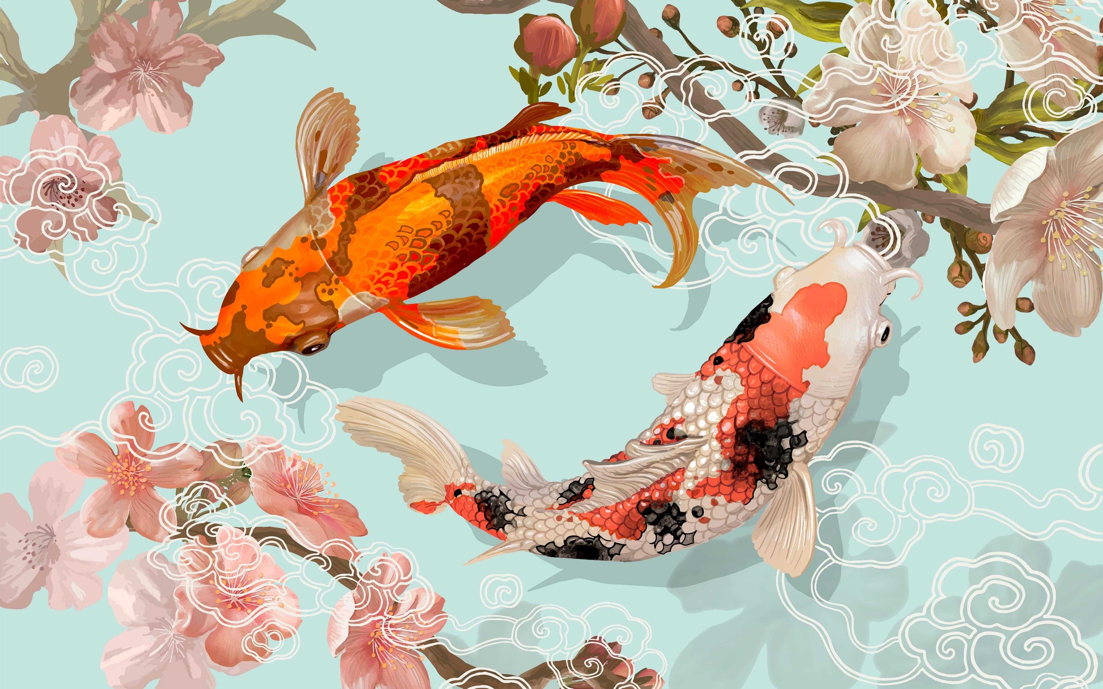 Koi Fish Wallpaper - iXpap