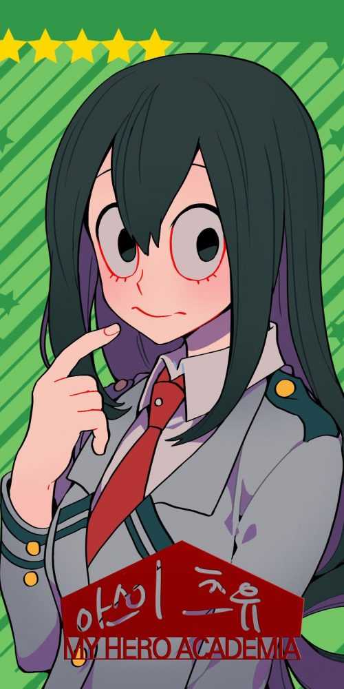 Tsuyu Asui MHA Wallpaper - iXpap