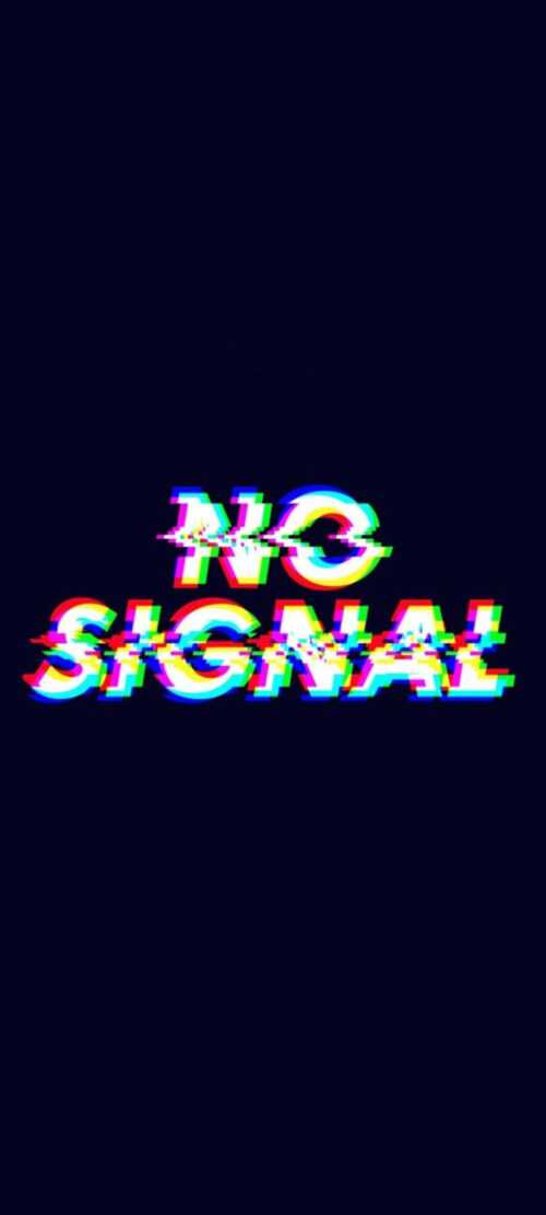 No Signal Wallpaper - iXpap