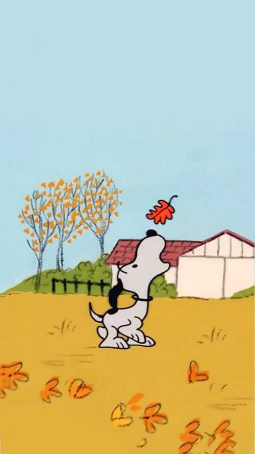 Snoopy Fall Wallpapers - iXpap