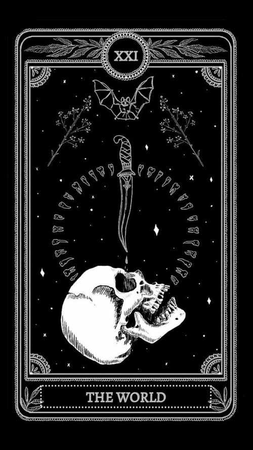 The World Tarot Card Wallpaper - Ixpap