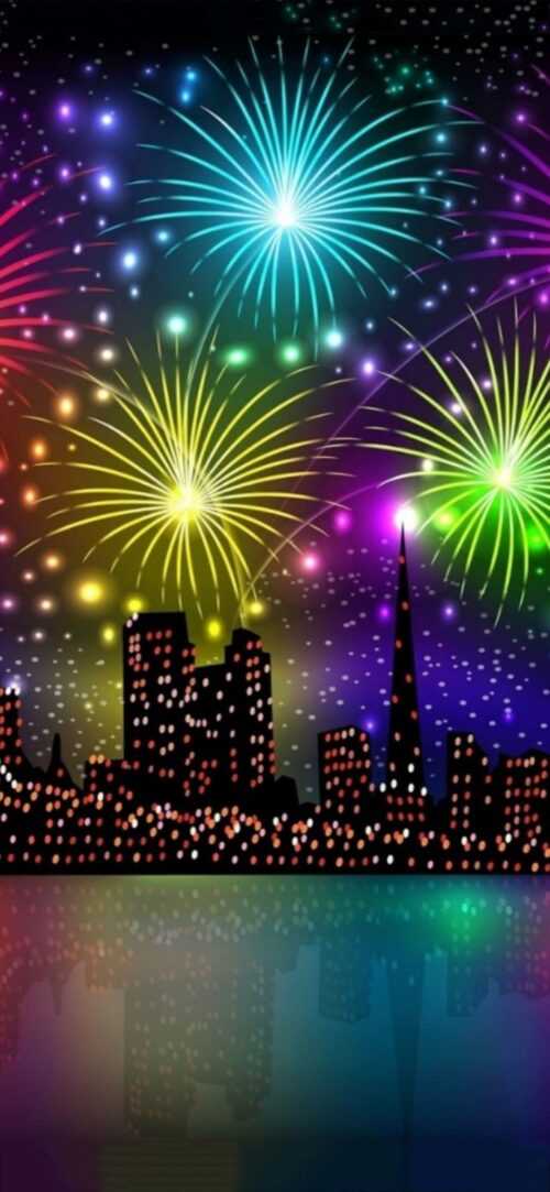 Fireworks Wallpaper Mobile - iXpap