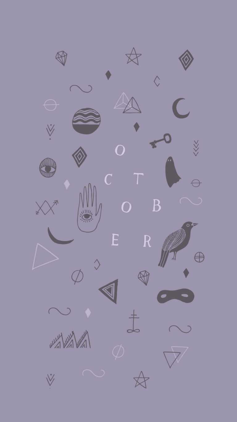 October Aesthetic Wallpaper - iXpap