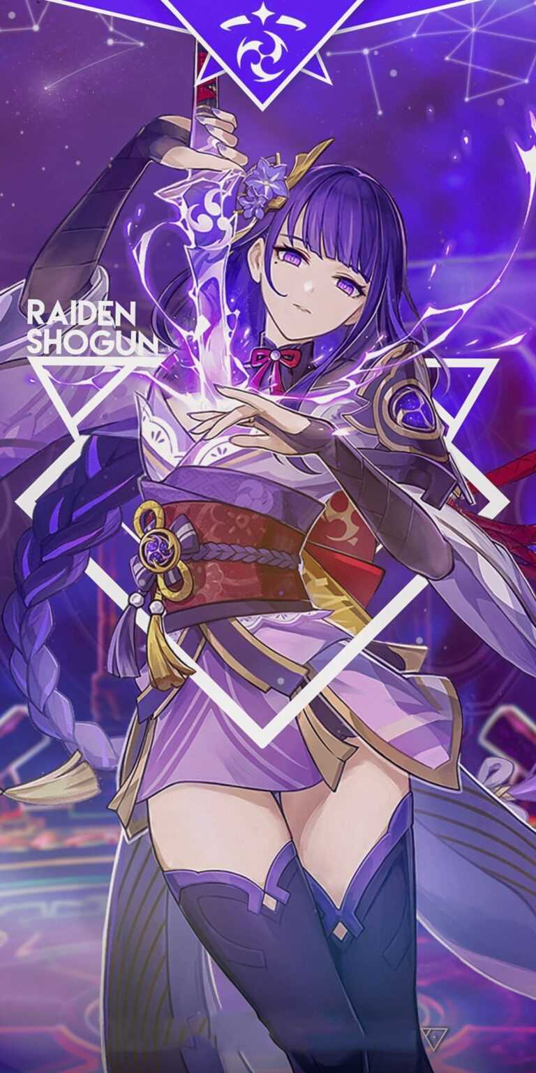 Raiden Shogun Wallpaper Mobile - iXpap