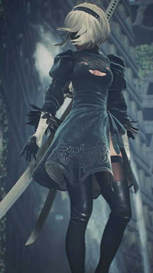 Wallpaper Nier Replicant IXpap   Wallpaper Nier Replicant 500x889 