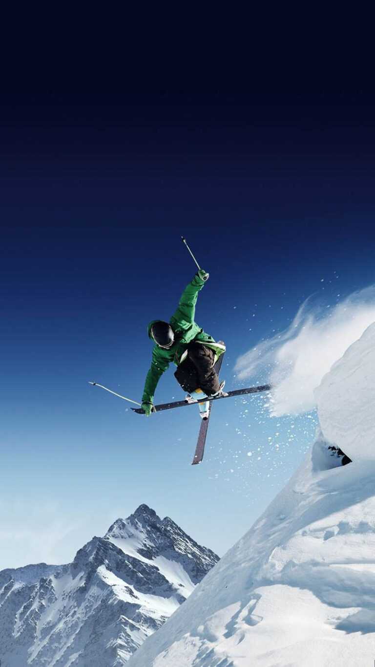 IPhone Snowboarding Wallpaper - iXpap