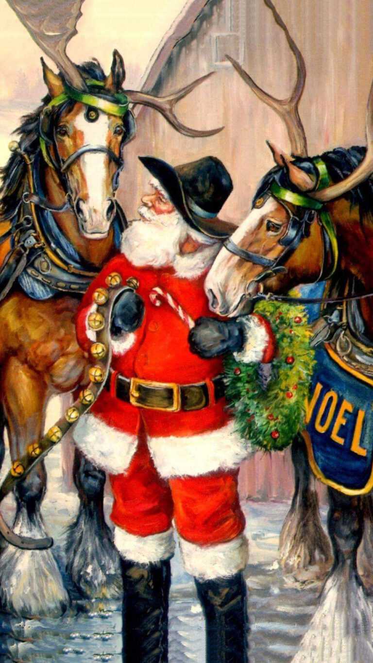 Cowboy Christmas Wallpaper iXpap