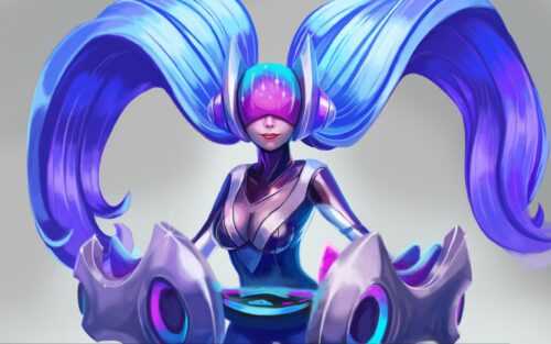 DJ Sona LOL Wallpaper - iXpap