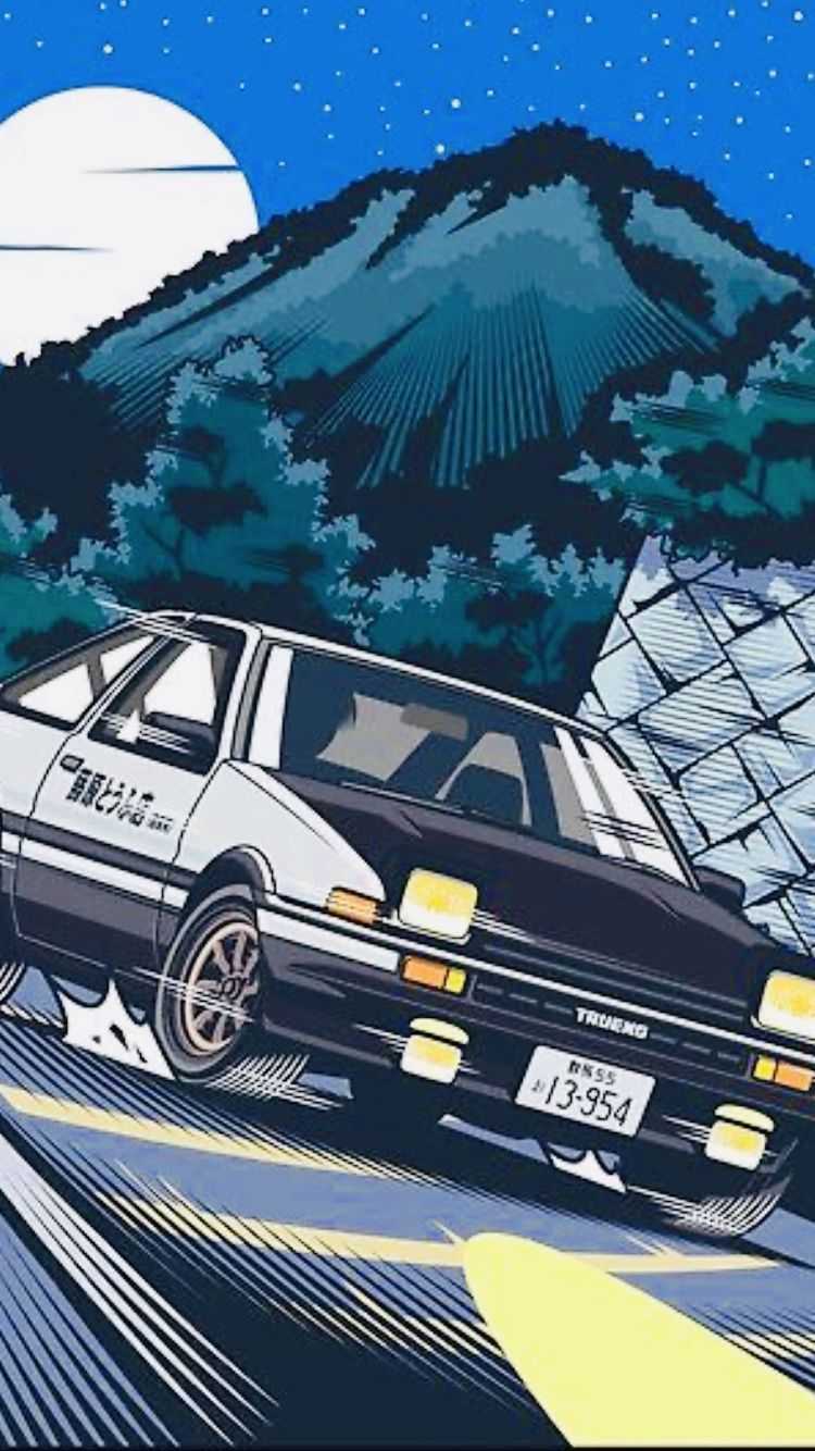 Initial D Wallpaper - iXpap  Initial d, Initial d car, Initials