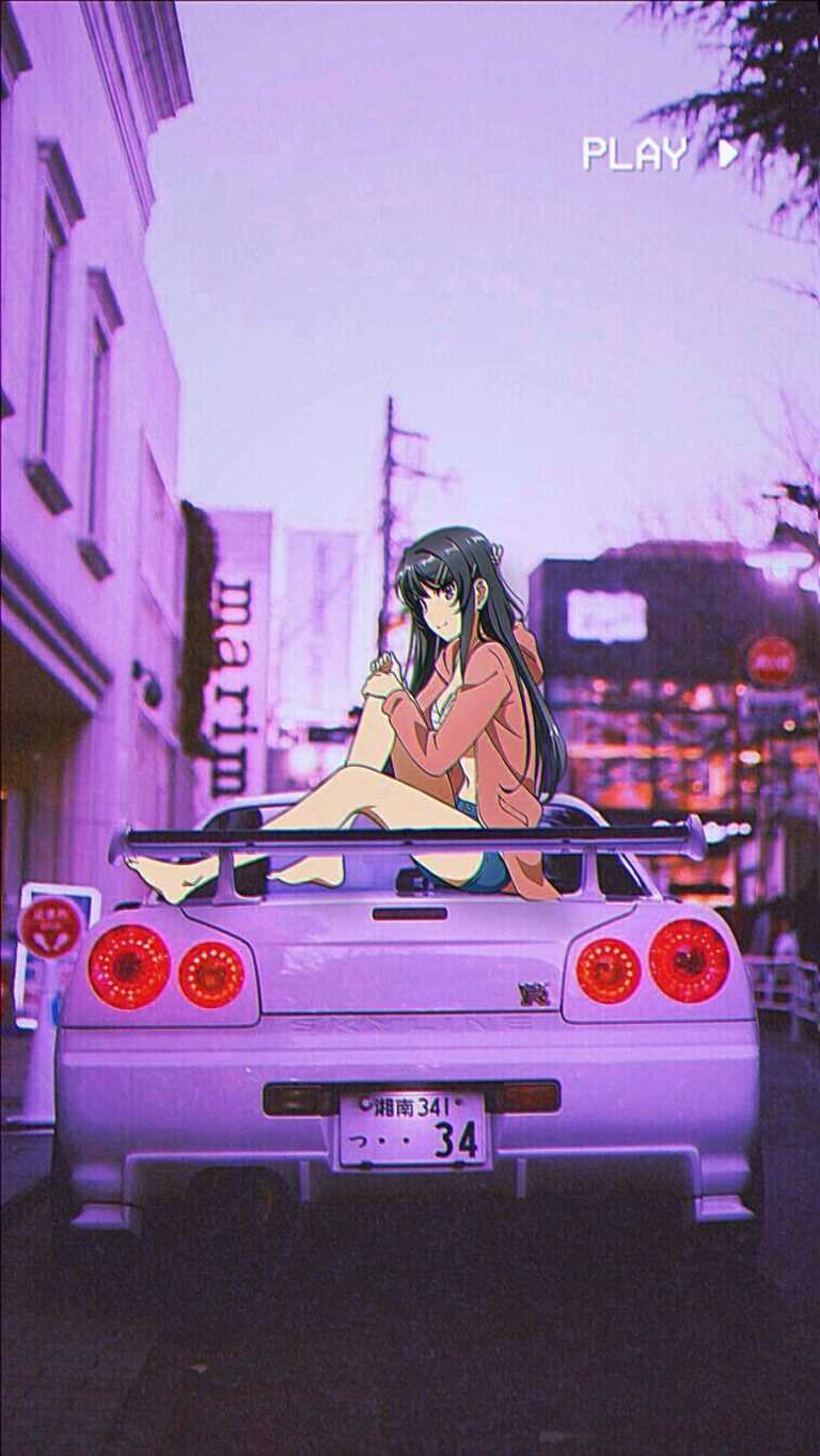 JDM Anime Wallpaper - iXpap