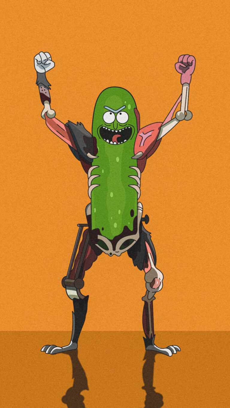 Pickle Rick Wallpaper IXpap