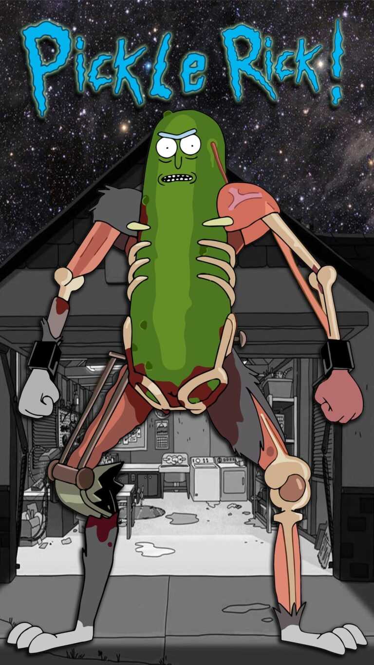 Pickle Rick Wallpaper - iXpap