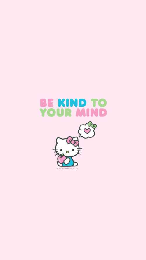 Sanrio Be Kind Wallpaper - iXpap