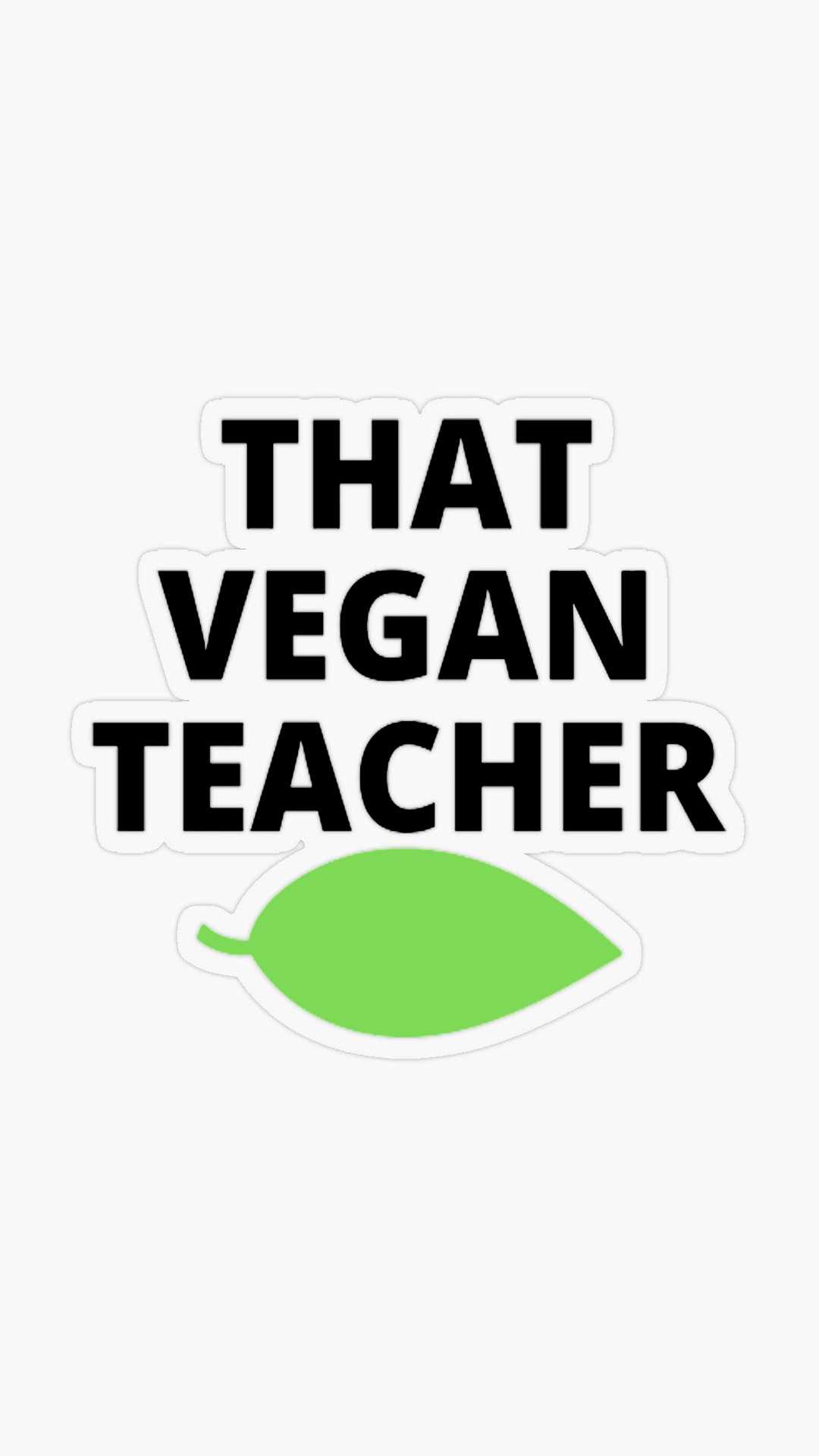 The vegan teacher song