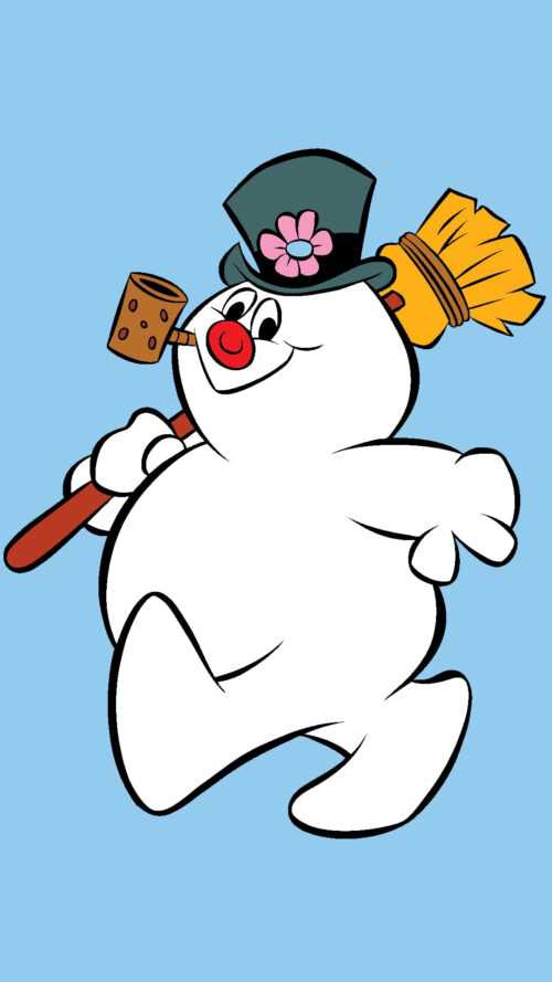 Wallpaper Frosty The Snowman - iXpap