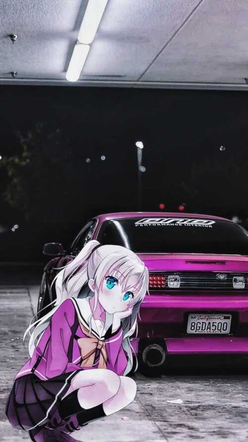 JDM Anime IPhone Wallpaper - iXpap