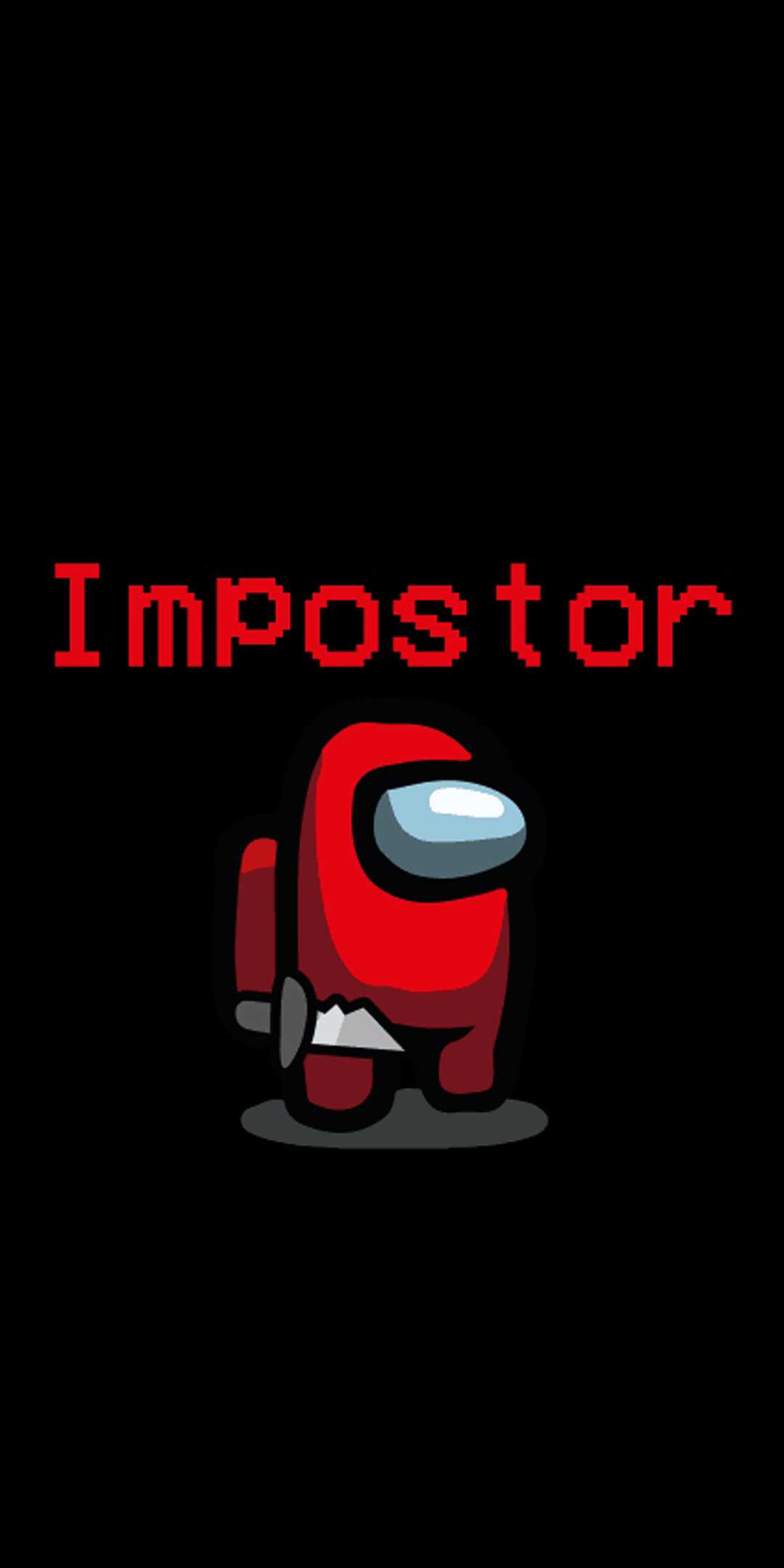 Among Us Impostor Wallpaper - iXpap