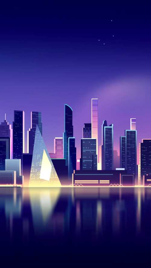 Neon City Wallpaper - iXpap