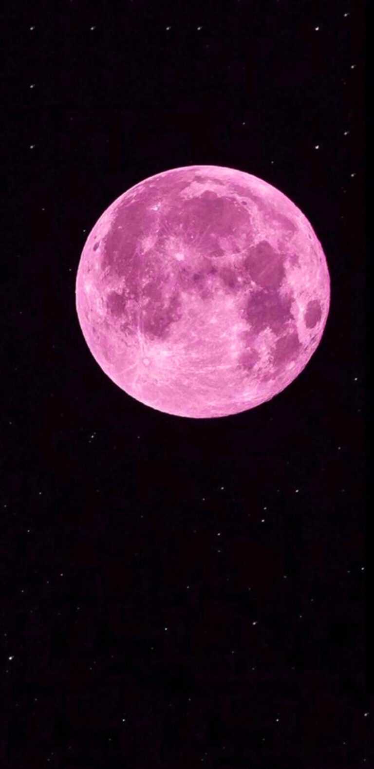 Pink Moon Wallpaper - iXpap