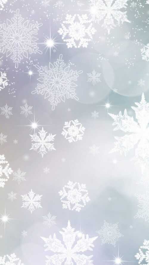 Snowflake Wallpaper - iXpap