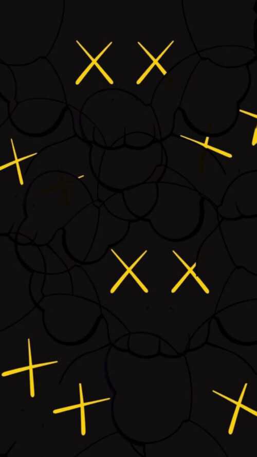 Black Kaws Wallpaper - iXpap