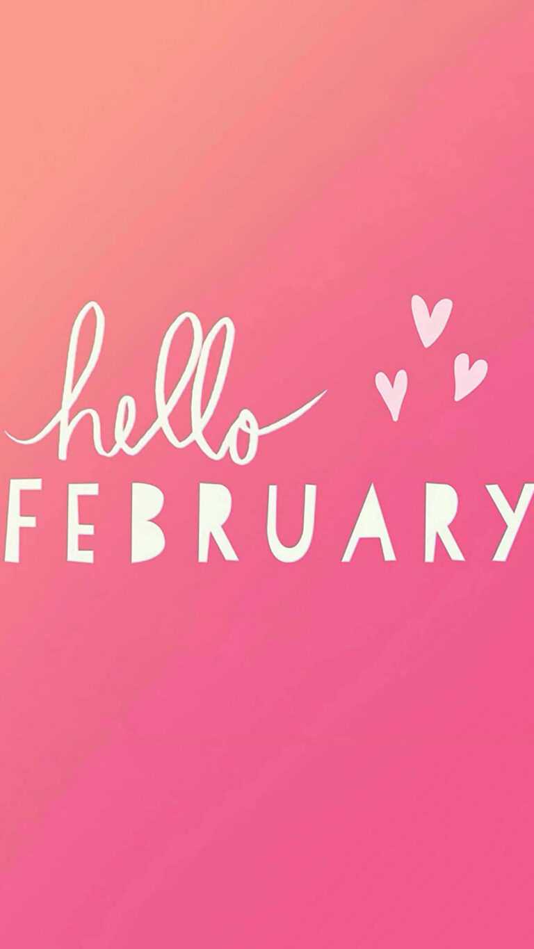 Hello February Wallpaper - iXpap