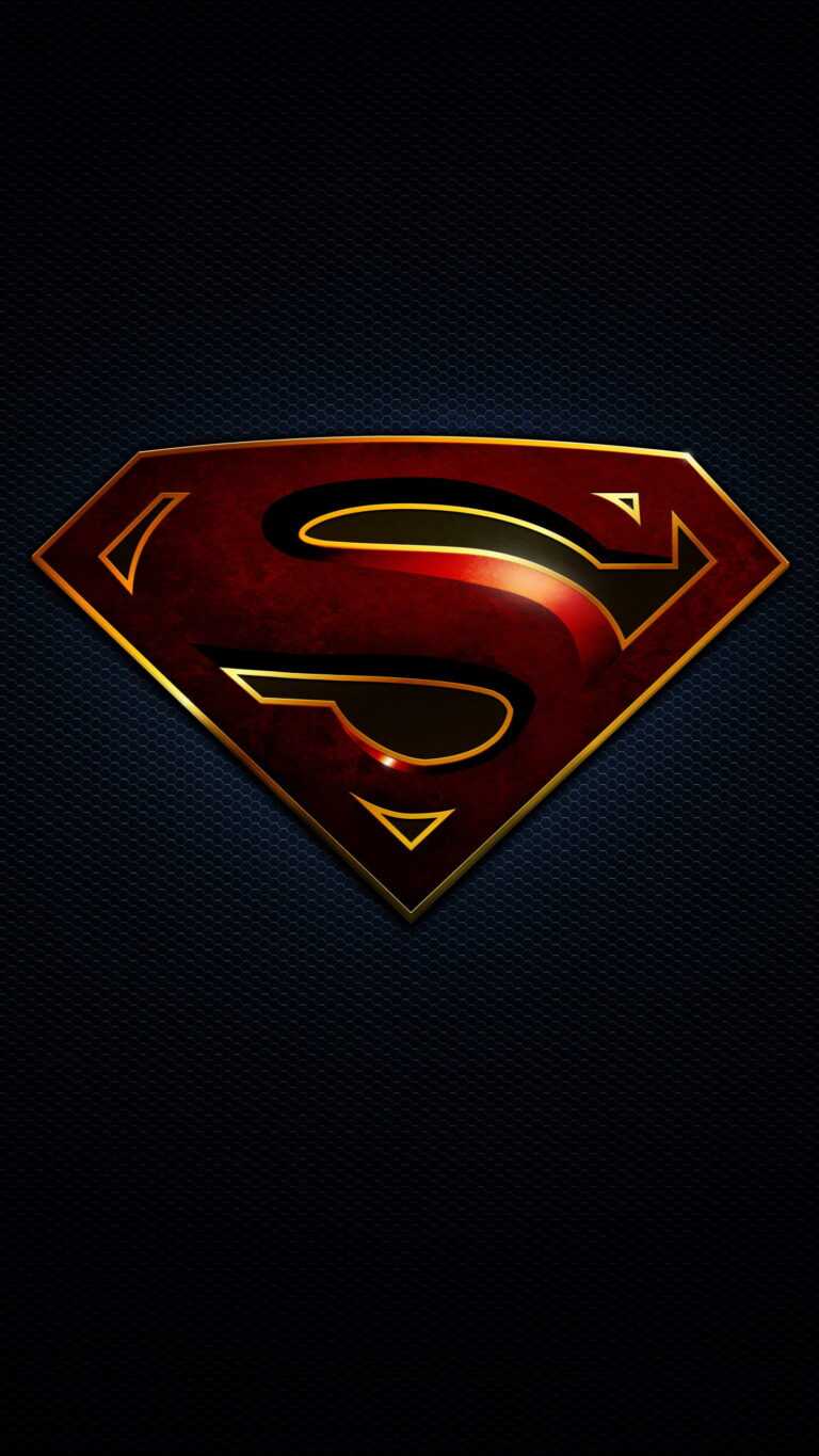 Superman Logo Wallpaper - iXpap