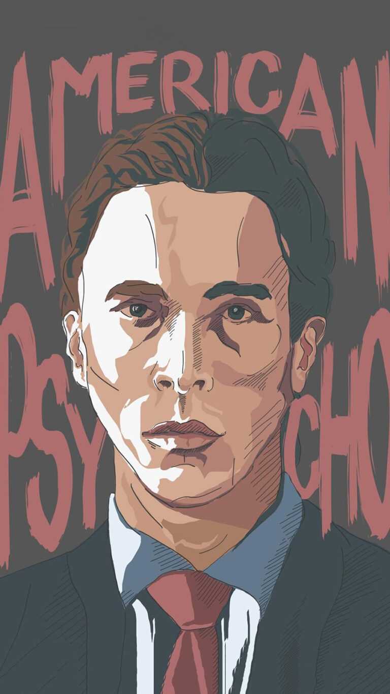 Patrick bateman обои на телефон