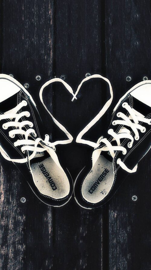 Converse Heart Wallpaper - iXpap