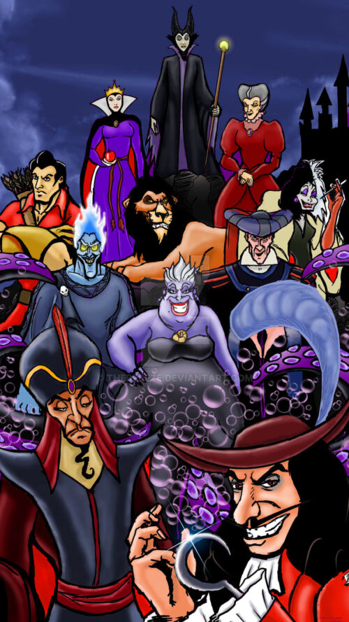 Disney Villains Wallpaper - IXpap