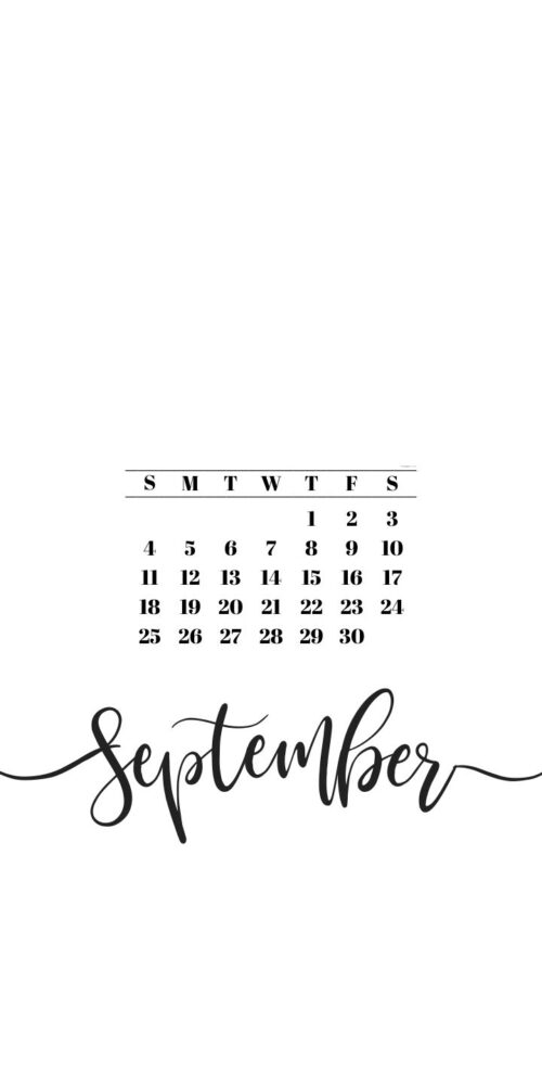 September 2022 Calendar Wallpaper - iXpap