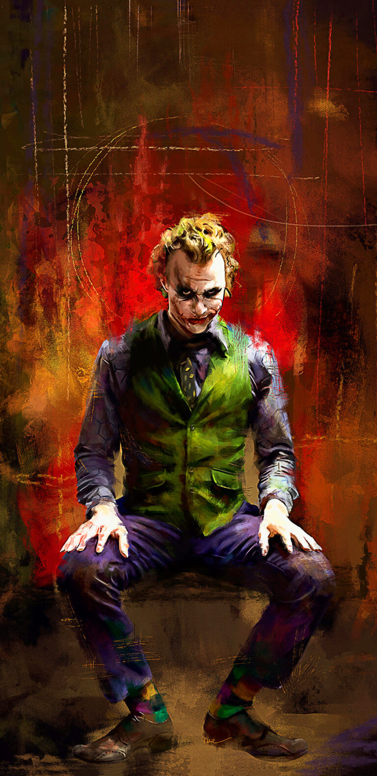 Heath Ledger Joker Wallpaper Ixpap 