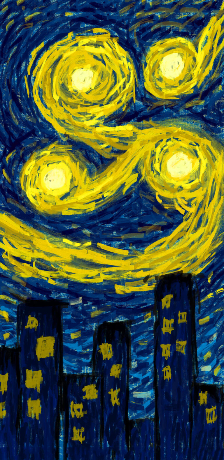 Starry Night Wallpaper - iXpap