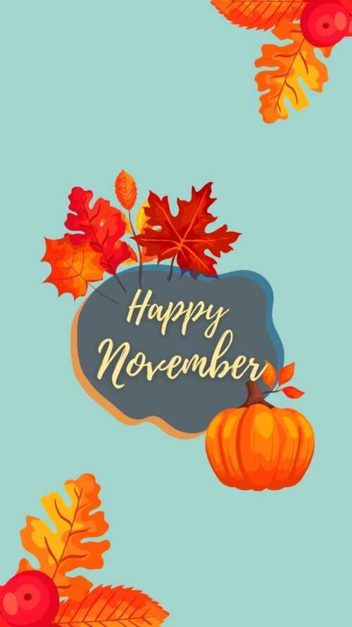 Happy November Wallpaper iXpap