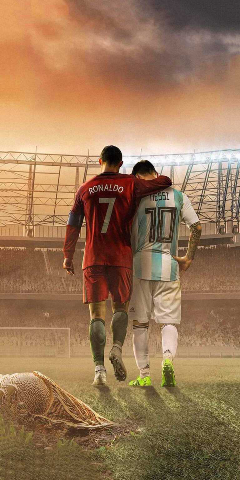 Messi And Ronaldo Wallpaper - iXpap