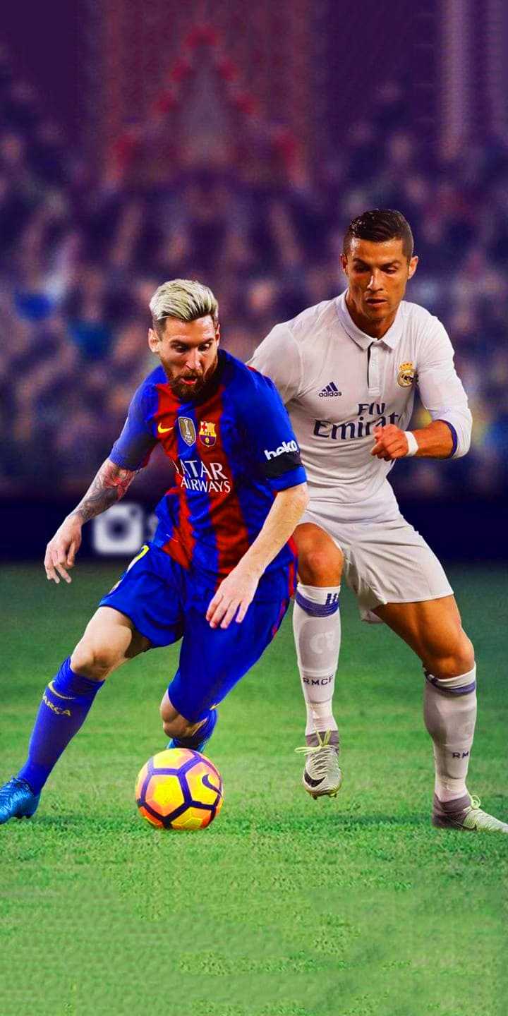 Ronaldo And Messi Wallpaper - iXpap
