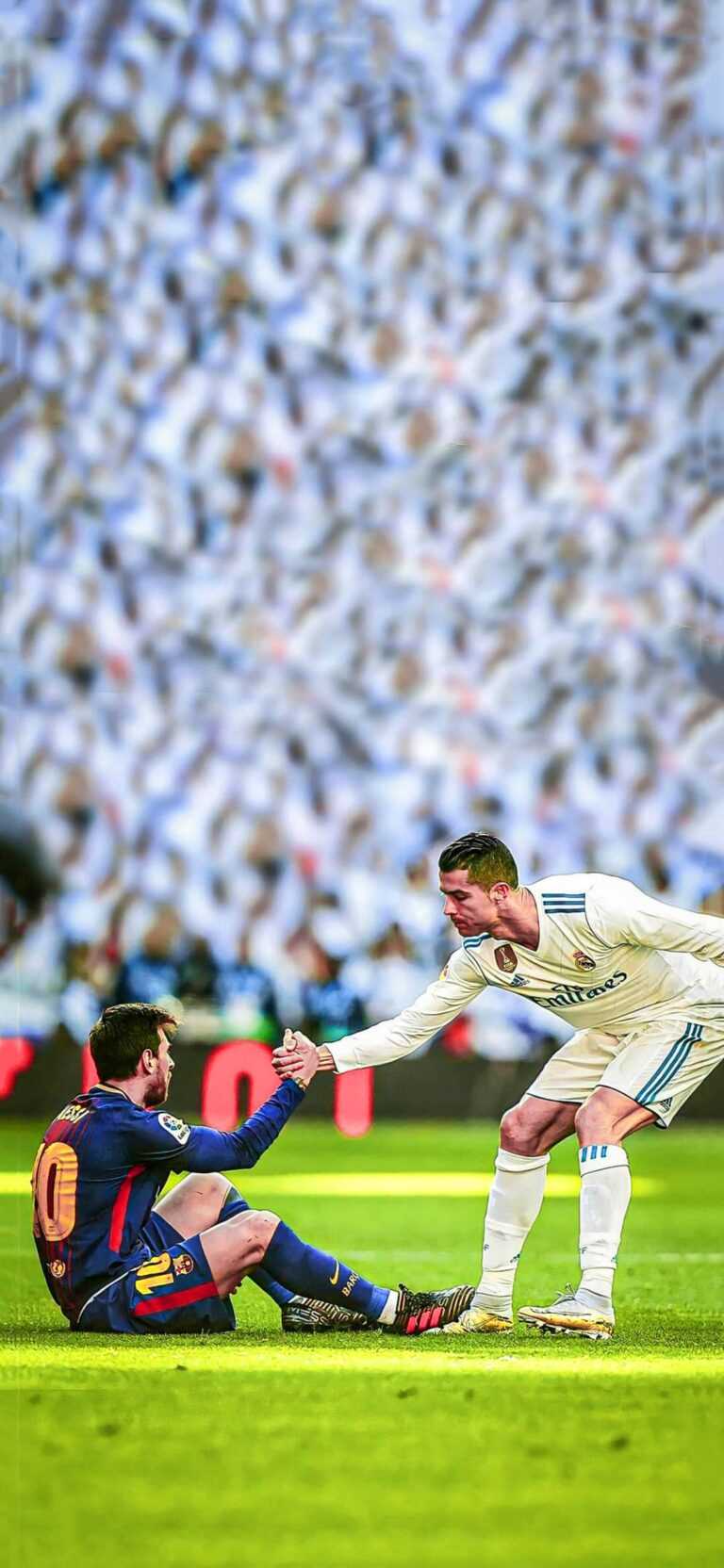 Ronaldo And Messi Wallpaper - IXpap