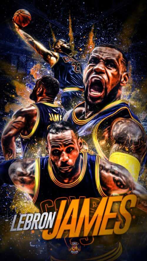 GOAT LeBron James Wallpaper - IXpap