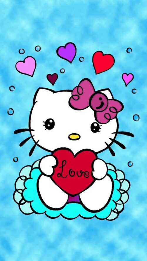 Hello Kitty Valentine Wallpaper - iXpap