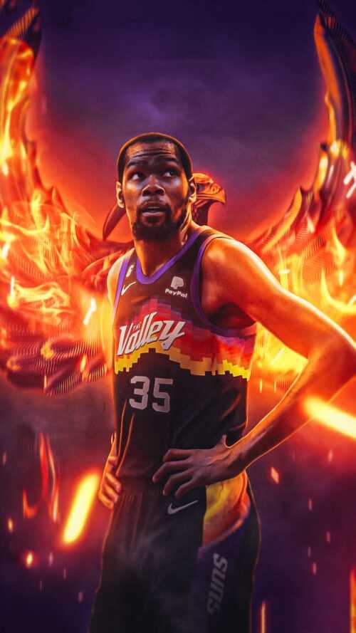 Kevin Durant Suns Wallpaper - iXpap