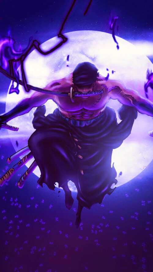 Zoro King Of Hell Wallpaper - iXpap