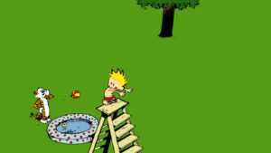 Calvin and Hobbes Wallpaper