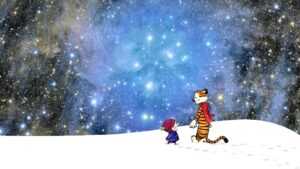 Calvin and Hobbes Wallpaper