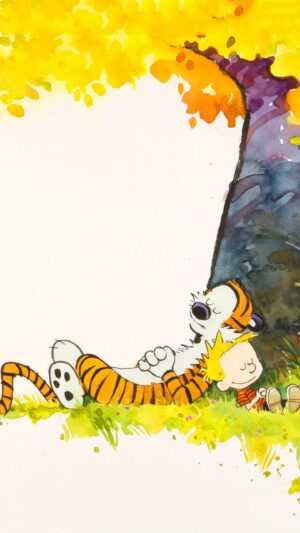 Calvin and Hobbes Wallpaper